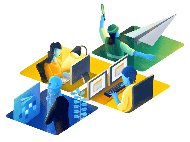 digital-illustration-teamwork